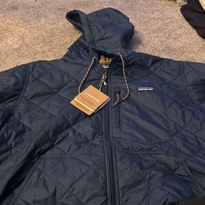Patagonia Dark Blue Hooded Jacket